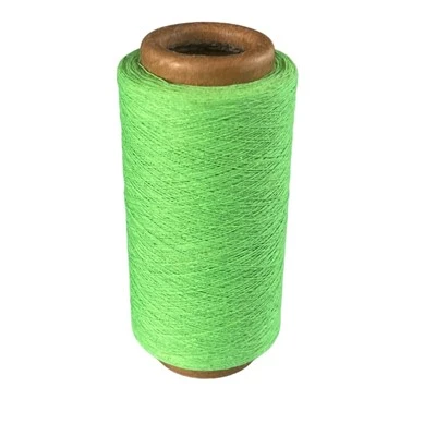 เส้นด้ายฝ้ายรีไซเคิล Ne 12/1 Apple Green